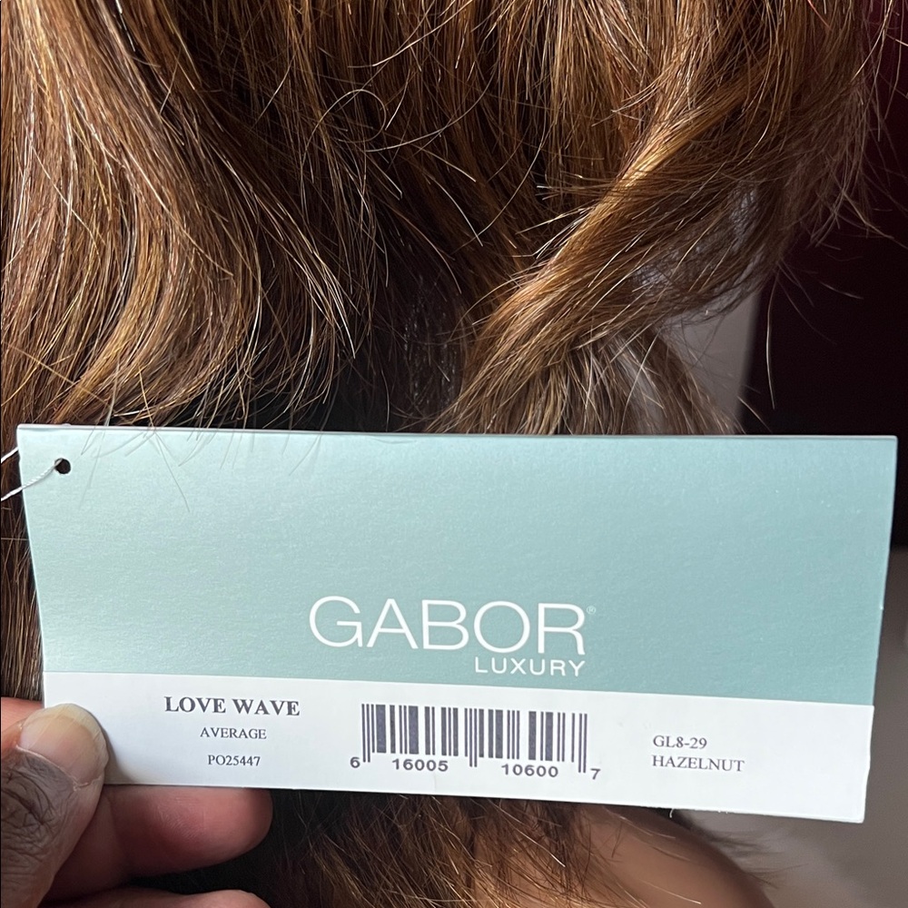 Gabor Layered Mid-Length Wig, Synthetic Wig average cap size(Hazelnut) - Picture 5 of 6